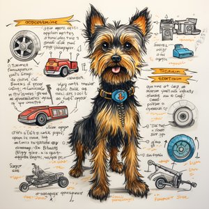 vysvětlení pro mechanického psa yorkie 2