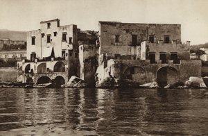 Itálie: V Ischia Ponte (černobílá fotografie) od Kurt Hielscher