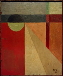 Abstrakce 45 / plesové šaty od Kurt Schwitters
