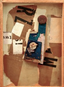 Bez názvu (Merz) od Kurt Schwitters