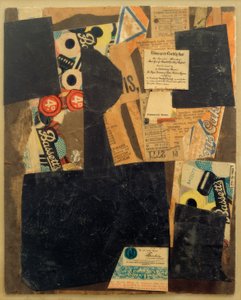 Ohne Titel (toto potvrzuje, že) od Kurt Schwitters