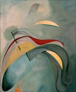 Červená čára (1) od Kurt Schwitters