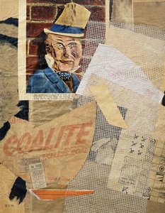 TOALETA. pole, od Kurt Schwitters