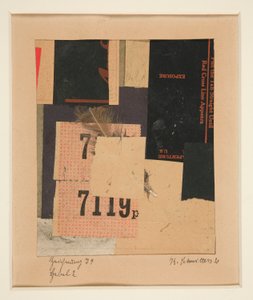 Nákres I 9 Páka 2 od Kurt Schwitters