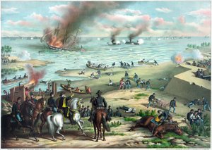 Americká občanská válka (1861-1865): Bitva u Hampton Roads 8.-9. března