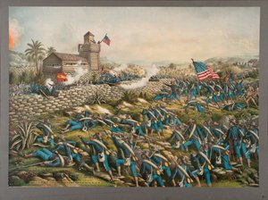 Obvinění 24. a 25. barevné pěchoty a záchrana Rough Riders na kopci San Juan, 2. července 1898