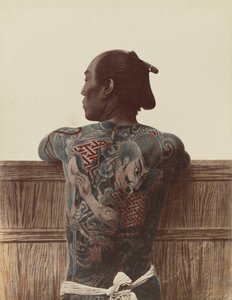 Japonské tetování, kolem roku 1880