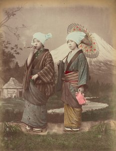 Japonští cestovatelé, kolem roku 1880