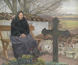 Hřbitov ve Fløng od Laurits Andersen Ring