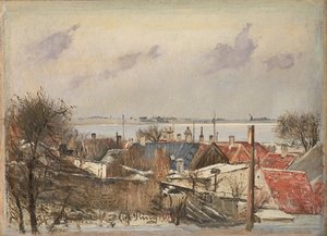 Pohled z Roskilde směrem k Fiordu od Laurits Andersen Ring