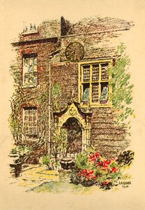 Staple Inn, Londýn, 1924. od L. A. Hayes