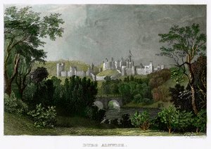 Hrad Alnwick, Northumberland, 18.–19. století. od L Kunstvortag