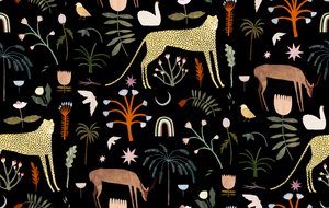 Vzor Wild Garden, 2018 od Léa Le Pivert