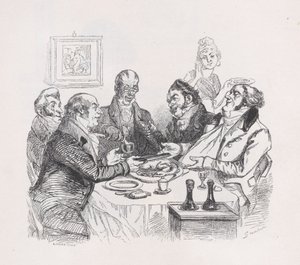 Chvála kuřete z The Complete Works of Béranger, 1836. od Lacoste