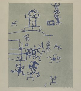 Petroglyf - Znamení od Lala Eve Rivol