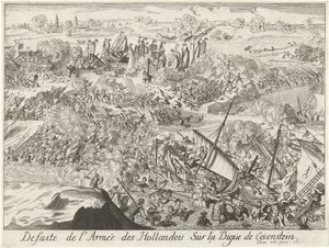 Bitva o hráz Kauwenstein, 1585 Defaite de l