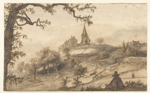 Pohled na Hoch-Elten od Lambert Doomer