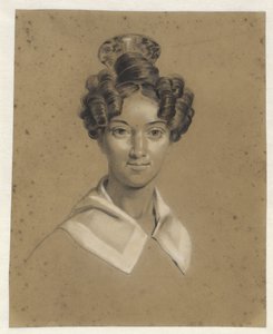 Portrét van Cornelia Helena Anna Christiani od Lambertus Johannes Hansen