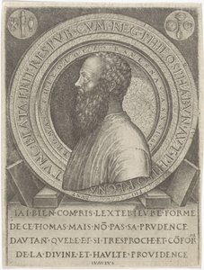Portrét van filolog Thomas van Ravenna od Lambertus Suavius