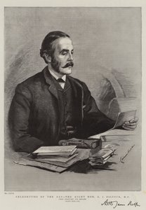 Celebrity dne, ctihodné A J Balfour, MP