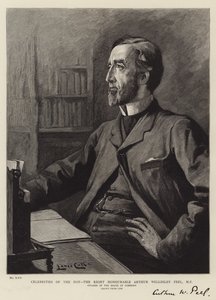 Celebrity dne, správný ctihodný Arthur Wellesley Peel, poslanec od Lance Calkin