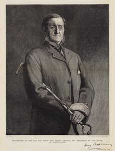 Celebrity dne, ctihodný Henry Chaplin, poslanec, předseda představenstva zemědělství od Lance Calkin