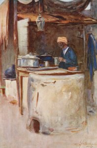 Lidé Egypta: (barevná litografie) od Lance Thackeray