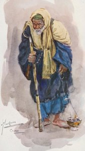 Lidé Egypta: (barevná litografie) od Lance Thackeray
