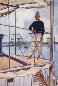 Lidé Egypta: (barevná litografie) od Lance Thackeray