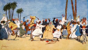 "Bitva na Nilu", 1908. od Lance Thackeray