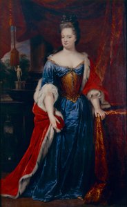 Portrét kněžny Henrietty Amálie z Anhalt-Dessau, kněžny Nassau-Dietz (1666 - 1726)