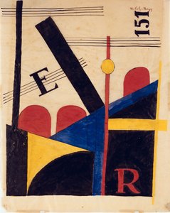 Náčrtek velkého železničního obrazu