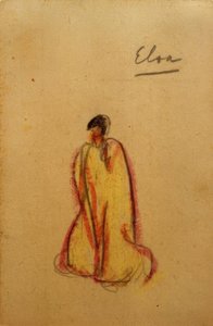 Elsa Brabantská od Laszlo Moholy-Nagy