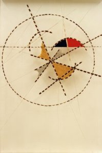Expresionistická kompozice od Laszlo Moholy-Nagy