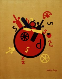 Velké kolo od Laszlo Moholy Nagy