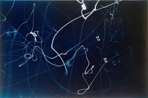 Ohne Titel (3 záběry semaforů) od Laszlo Moholy Nagy