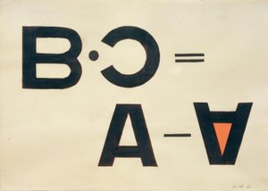 Bez názvu (Typo Collage) od Laszlo Moholy Nagy