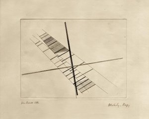 Protínající se úhlopříčky od Laszlo Moholy-Nagy
