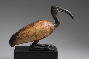 Ibis (bronz a dřevo) od Late Period Egyptian