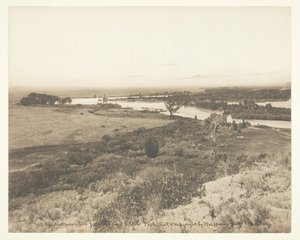 Yellowstone z Pompeyova pilíře, c. 1906.