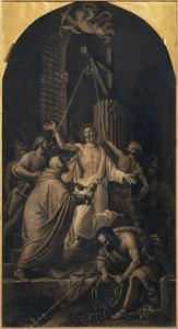 Umučení svatého Apolináře, Lattanzio Querena (1768-1853).