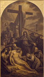 Deposition of Christ, Lattanzio Querena (1768-1853).