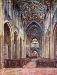 St Mary Redcliffe, při pohledu na východ