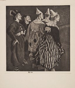 Pět klaunů, hospoda. 1926.