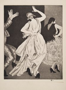 Španělská tanečnice č. 1, hospoda. 1923.