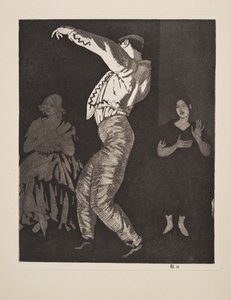 Španělská tanečnice č. II, hospoda. 1923.