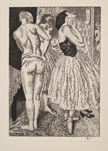 Tři grácie baletu, hospoda. 1927.