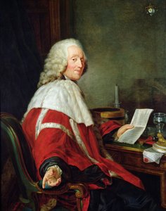 Monsieur de Calonne, první předseda flanderského parlamentu v Douai, 1790