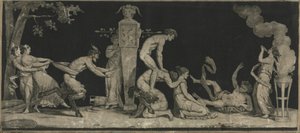 Bacchanal, The Game of Leap Frog, c. 1785.