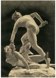 Perseus a Gorgona, 1872 od Laurent Honore Marqueste